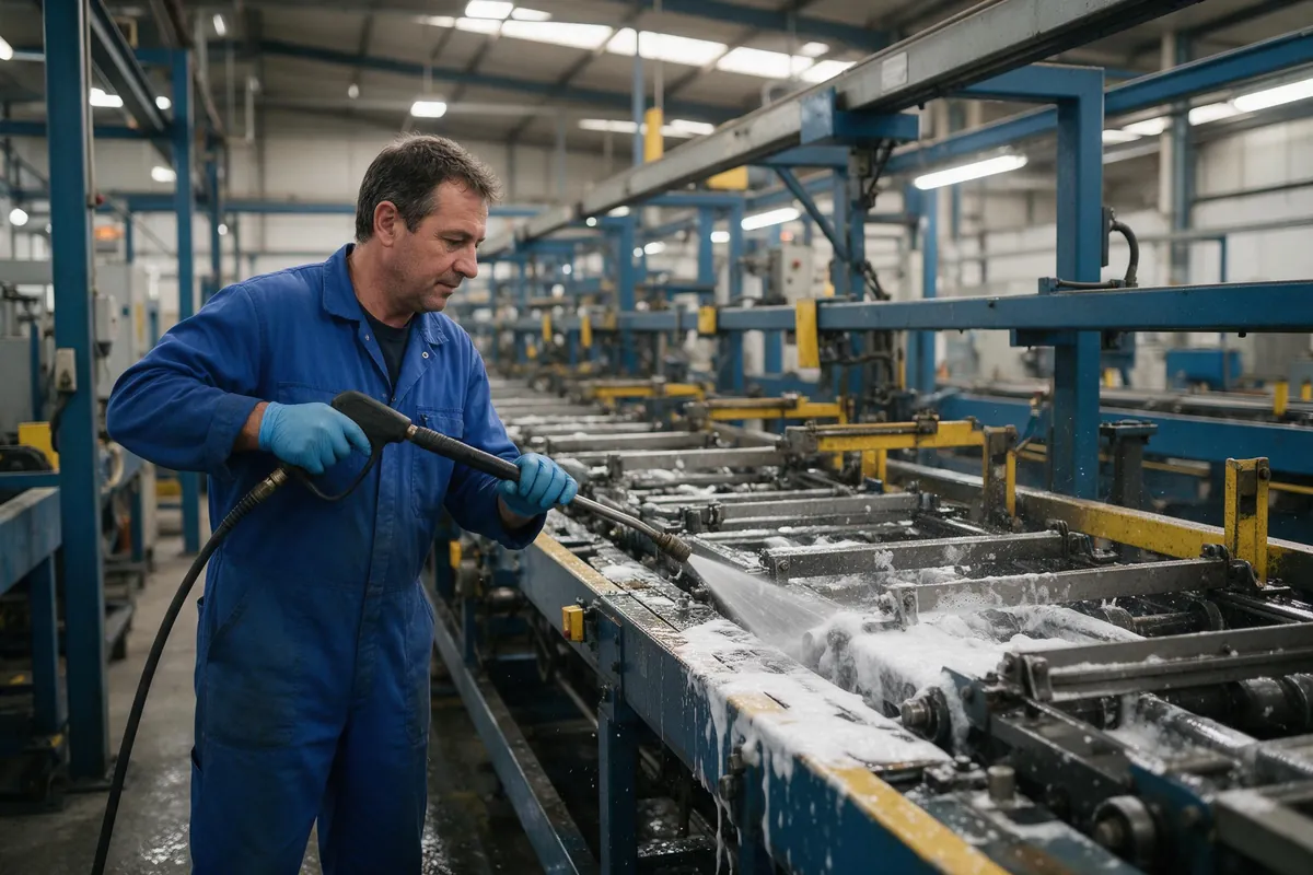 Limpieza industrial y de maquinaria en Paterna